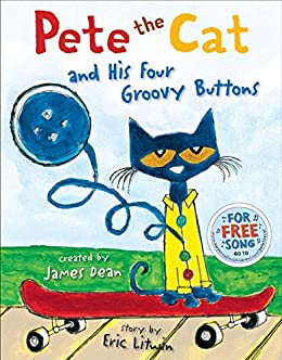 BK Pete Cat Buttons